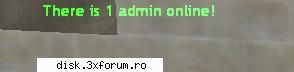 Admins Online - Acest plugin arata un mesaj permanent in coltul - PlugiNuRi